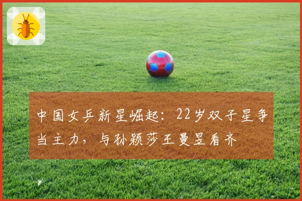 中国女乒新星崛起：22岁双子星争当主力，与孙颖莎王曼昱看齐